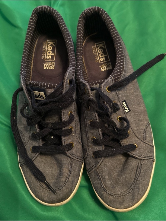 Keds Other - Keds Men’s Dark Gray Canvas Casual Lace-Up Sneakers
